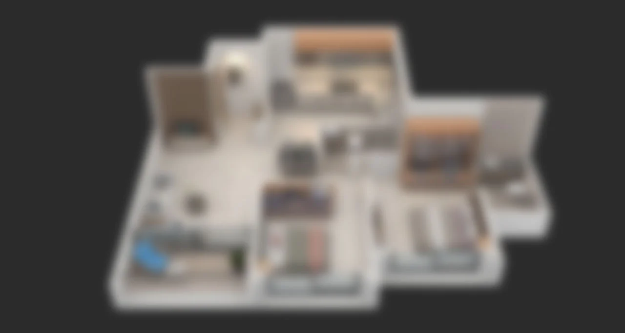 2BHK plan